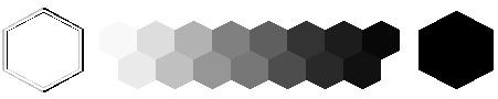 градации серого цвета в модели RGB